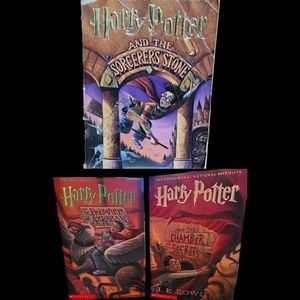 Harry Potter Book Set - Red and Purple Covers